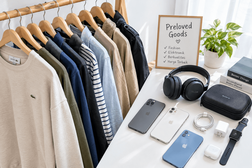 Cara Tepat Menjual Barang Bekas (Preloved) Cepat Laku