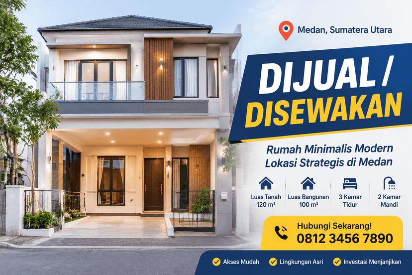 Cara Mudah Pasang Iklan Properti di Medan Agar Cepat Laku